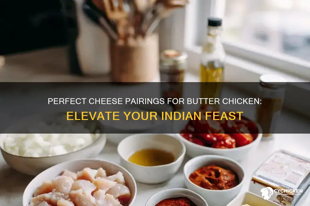 what cheese would go with butter chicken