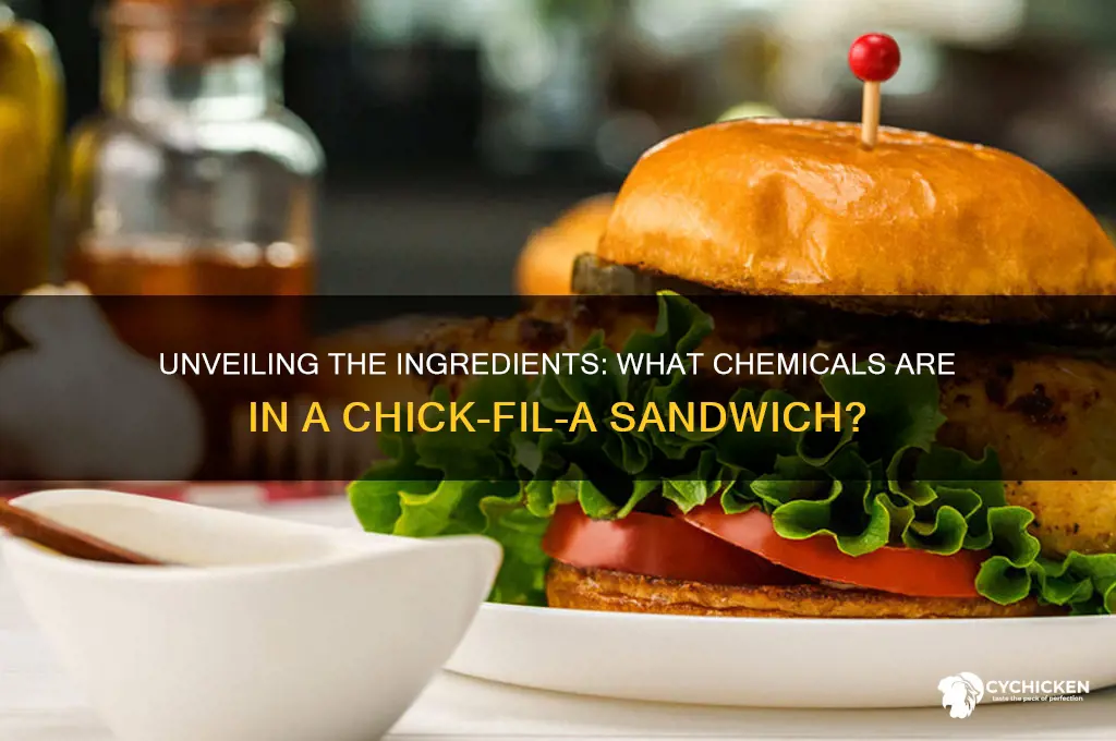 what chemicals are in a chick-fil-a sandwich