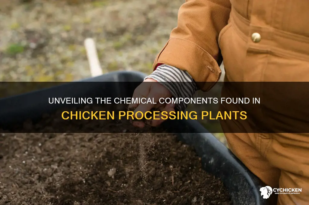 what chemicals do a chicken plant carry