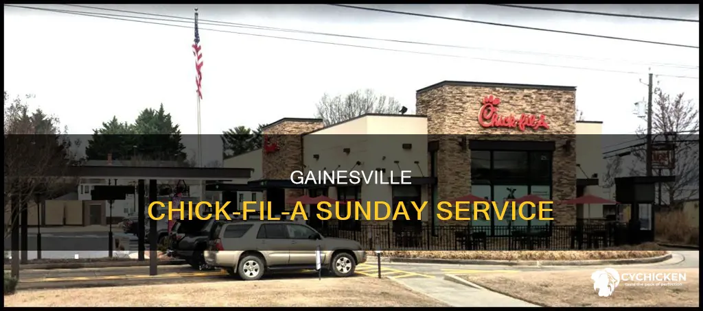 what chick fi las are open on sudays gainesville ga