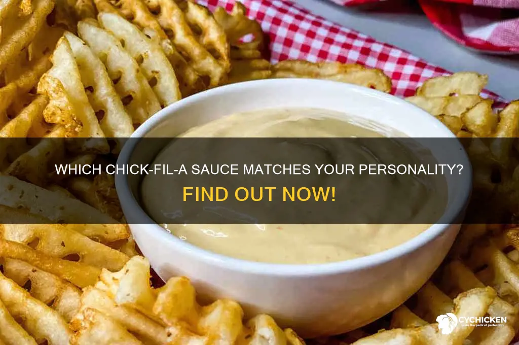 what chick fil a sauce are you