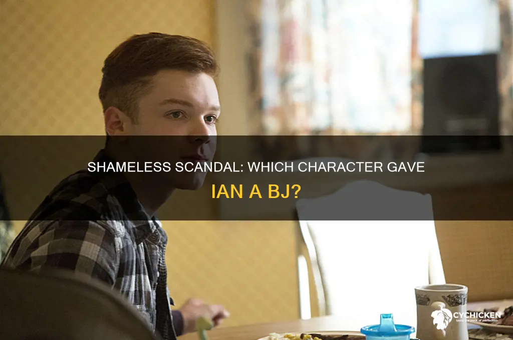 what chick gave ian a bj in shameless