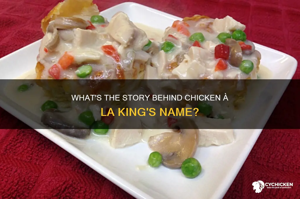 what chicken a la king come over