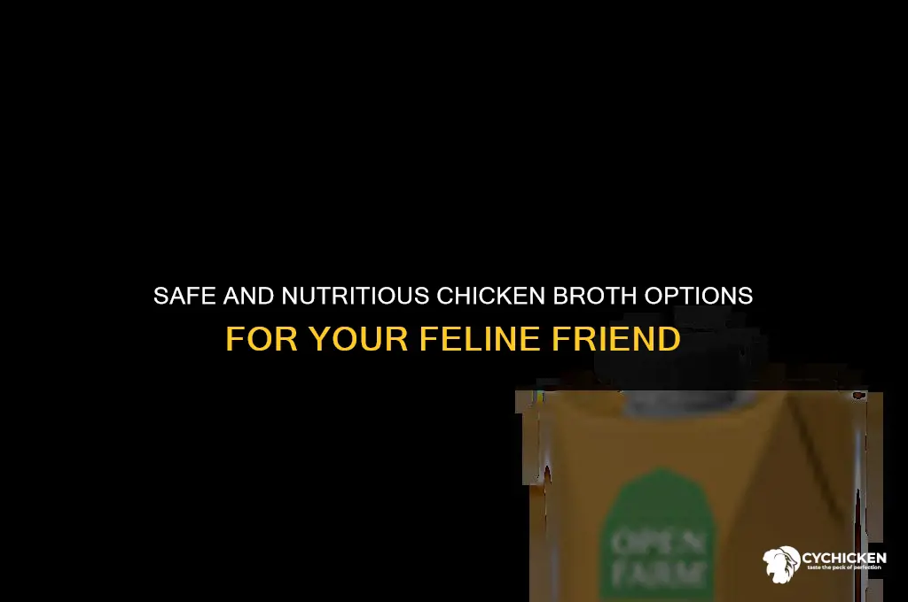 what chicken broth is ok for cats