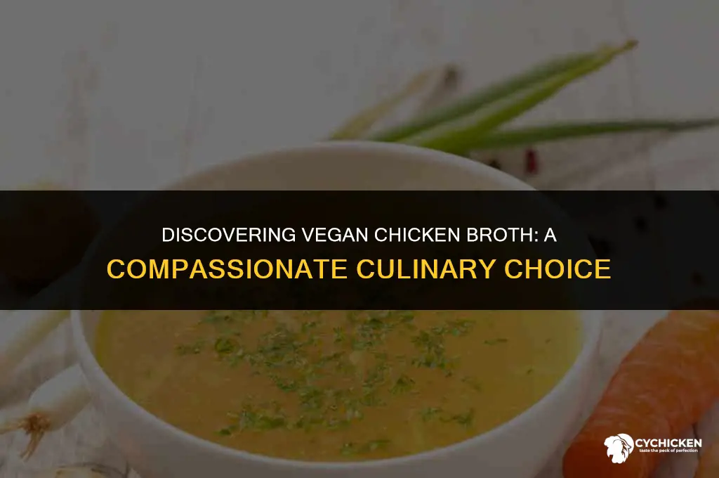 what chicken broth is vegan