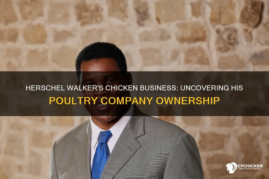 what chicken company does herschel walker own