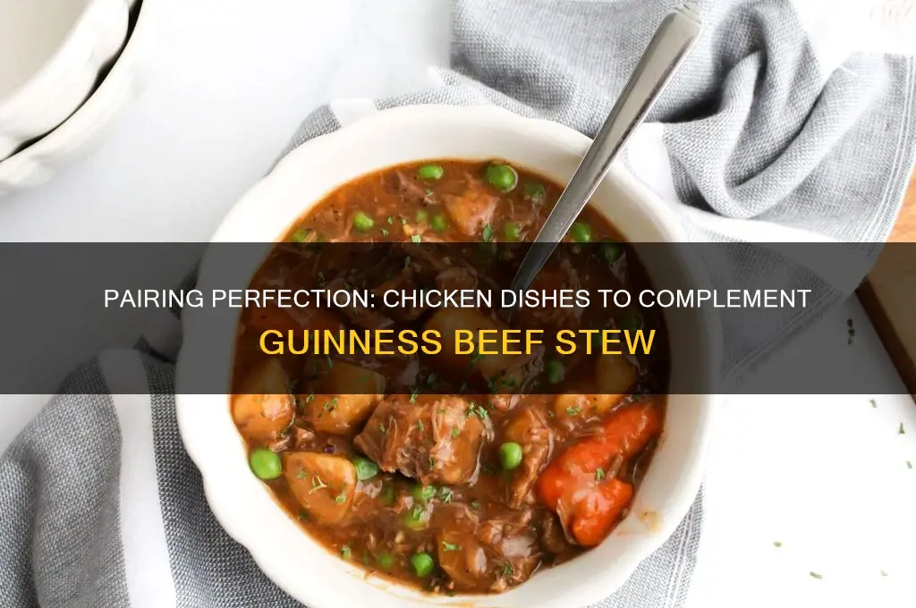 what chicken dish goes guiness beef stew