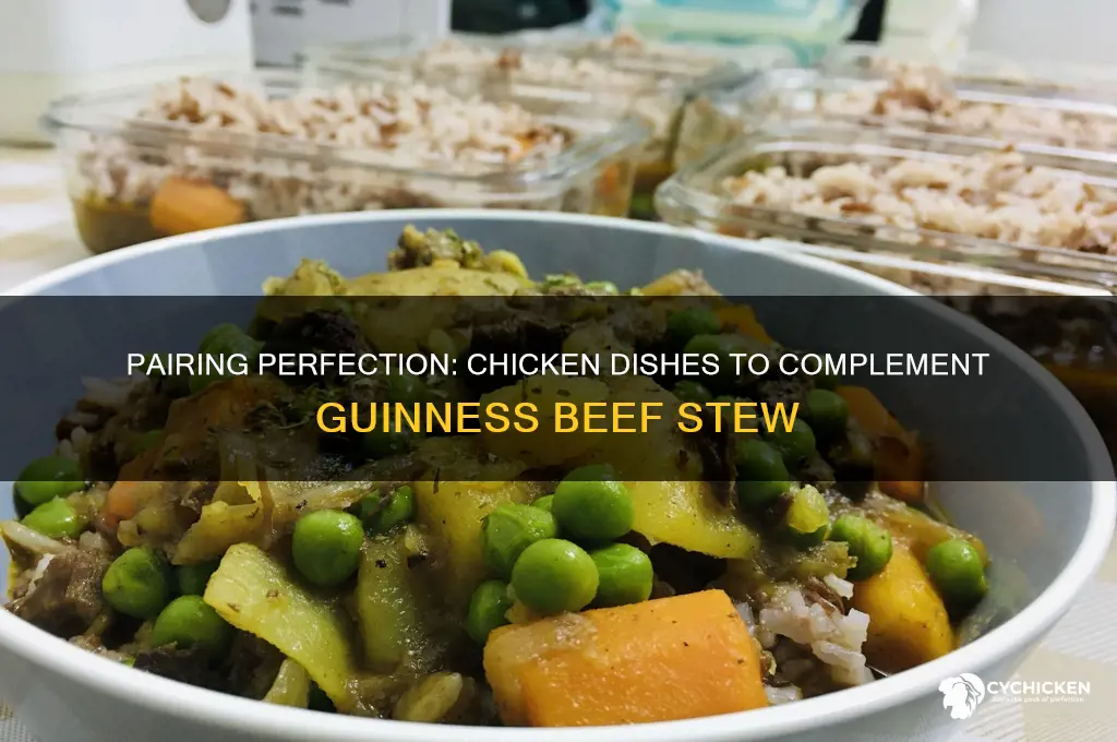 what chicken dish goes guinness beef stew