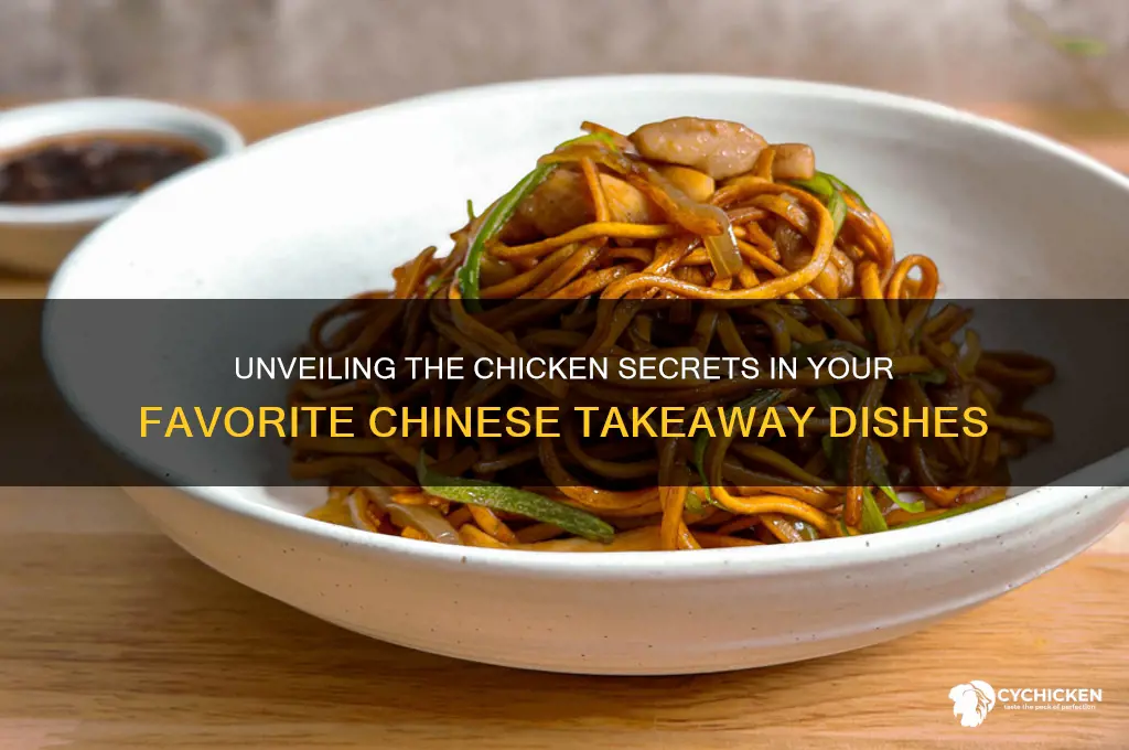 what chicken goes into take away chinese food