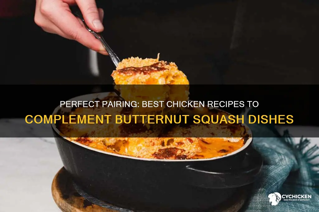 what chicken goes well with butternut squash