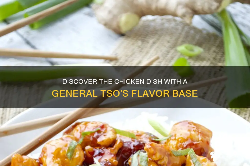 what chicken has a general tso base