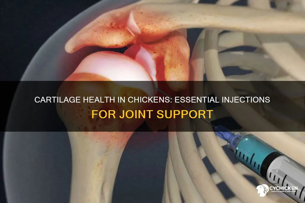 what chicken injections are given for cartilage