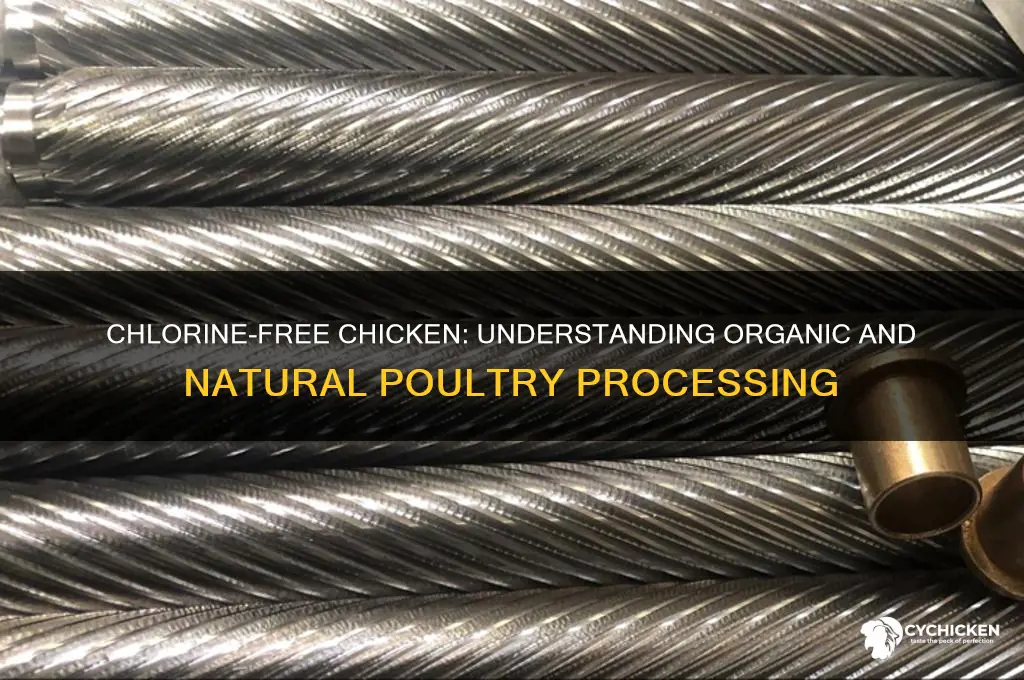 what chicken is not washed in chlorine