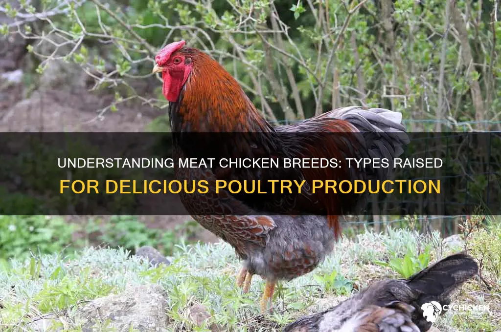what chicken is raised for their meat