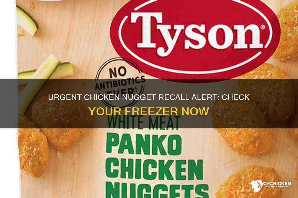 what chicken nuggets are recalled