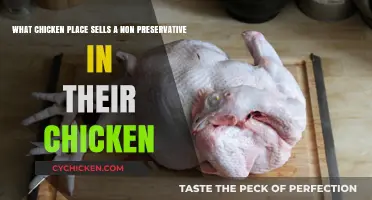 Which Chicken Place Serves Fresh, Preservative-Free Meat?