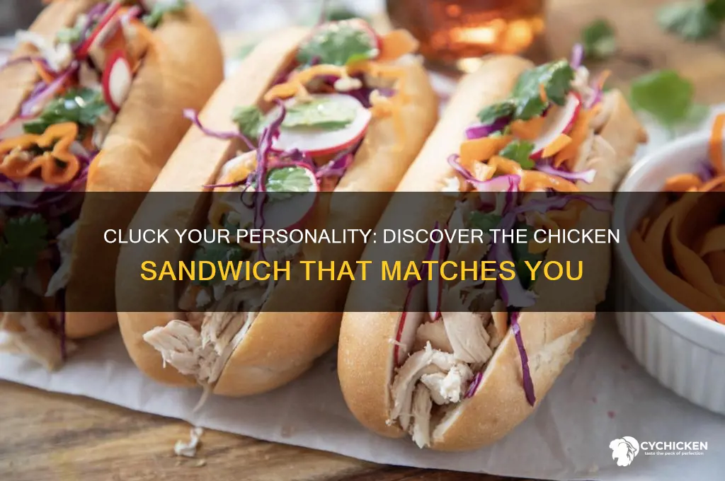 what chicken sandwich are you
