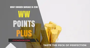 Zero WW Points Plus Chicken Sausage Options for Healthy Meals