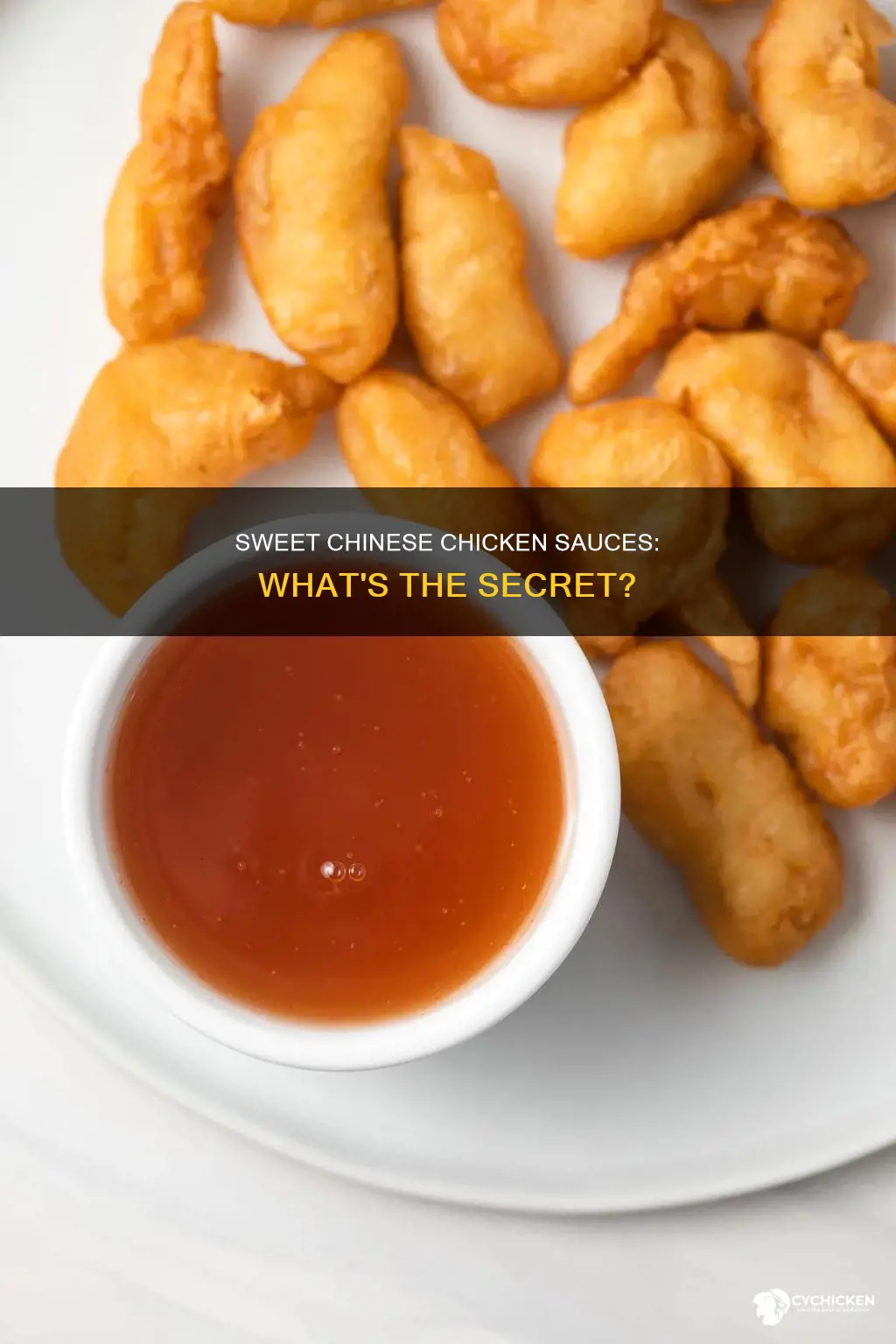 what chinese chicken sauses have a slight sweet taste