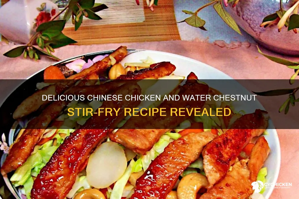 what chinese dish has water chestnuts and chicken
