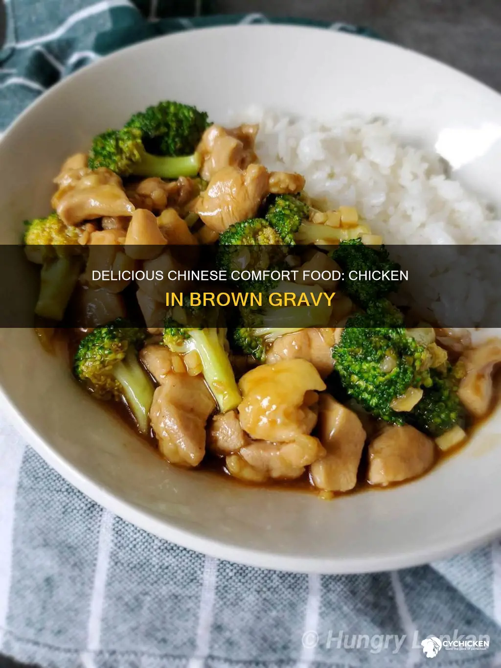 what chinese dish is chicken in a brown gravy