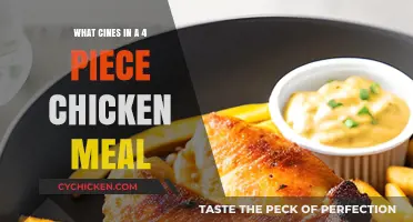 What's Included in a 4-Piece Chicken Meal: A Breakdown