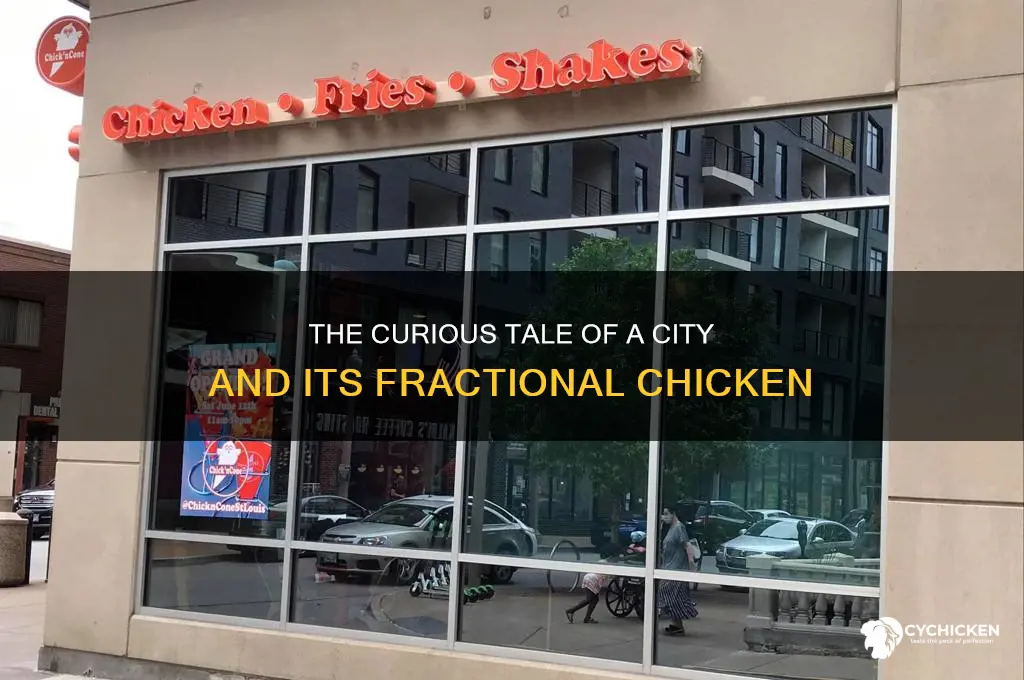 what city has 3 7 of a chicken