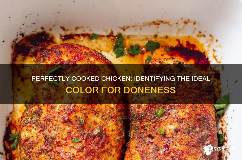 what color is chicken when it
