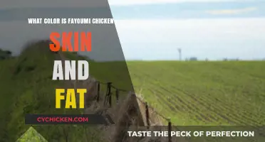 Discovering the Unique Skin and Fat Color of Fayoumi Chickens