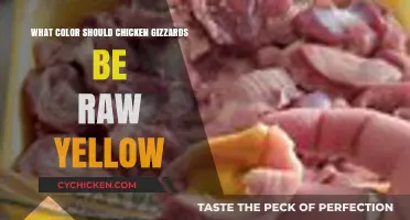 Raw Chicken Gizzards: Understanding the Normal Yellow Color and Freshness