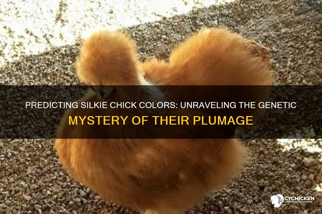 what color will my silkie chick be