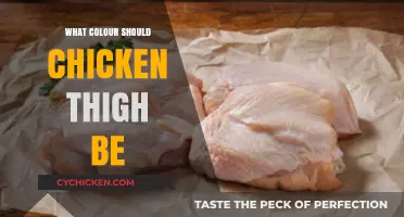 What Color Should Chicken Thigh Be? A Culinary Guide