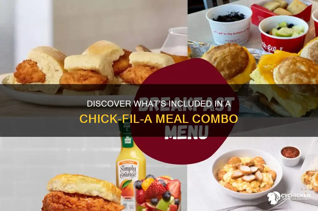 what comes in a meal at chick f