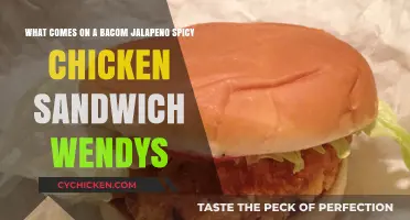 Wendy's Bacon Jalapeño Spicy Chicken Sandwich: Ingredients & Fiery Details