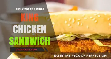 Discover the Delicious Ingredients in Burger King's Chicken Sandwich