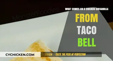 Tasty Chicken Quesadilla: Taco Bell's Signature Dish