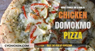 Garlic Chicken Domokmo Pizza: Toppings, Flavors, and Ingredients Explained