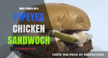 Discover the Delicious Toppings on a Pipeyes Chicken Sandwich