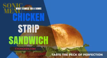 Sonic's Chicken Strip Sandwich: Ingredients, Toppings, and Tasty Details