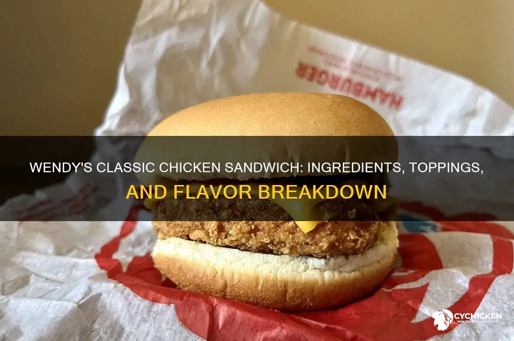 what comes on a wendy