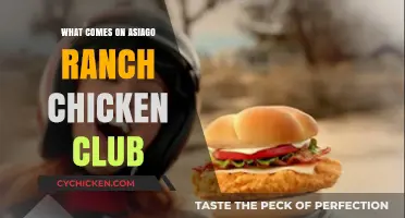 Asiago Ranch Chicken Club: Ingredients, Flavors, and Toppings Explained