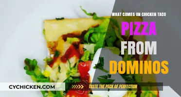 Discover Domino's Chicken Taco Pizza Toppings and Ingredients