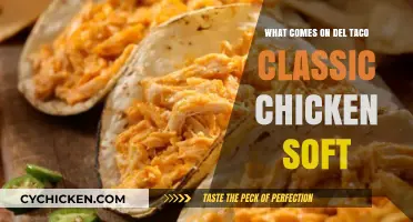 Del Taco Classic Chicken Soft Taco: Ingredients and Toppings Revealed