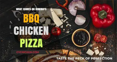 Discover Domino's BBQ Chicken Pizza Toppings and Ingredients