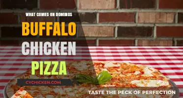 Discover the Toppings on Domino's Buffalo Chicken Pizza