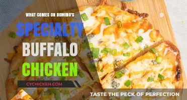 Domino's Specialty Buffalo Chicken: Ingredients, Flavors, and Toppings Explained