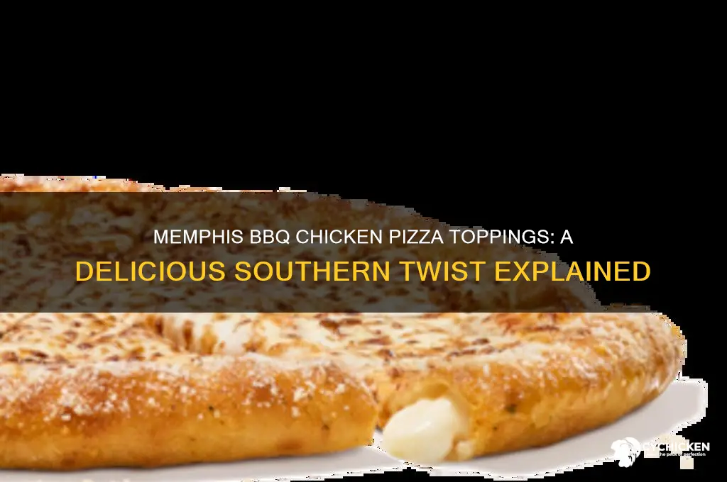 what comes on memphis bbq chicken pizza