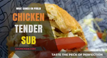 Publix Chicken Tender Sub Ingredients: A Delicious Breakdown of What's Inside