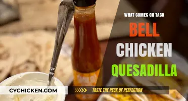 Taco Bell Chicken Quesadilla Ingredients: A Delicious Breakdown Inside