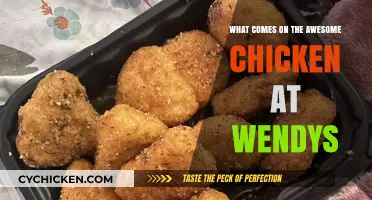 Wendy's Awesome Chicken Toppings: A Delicious Breakdown of Ingredients